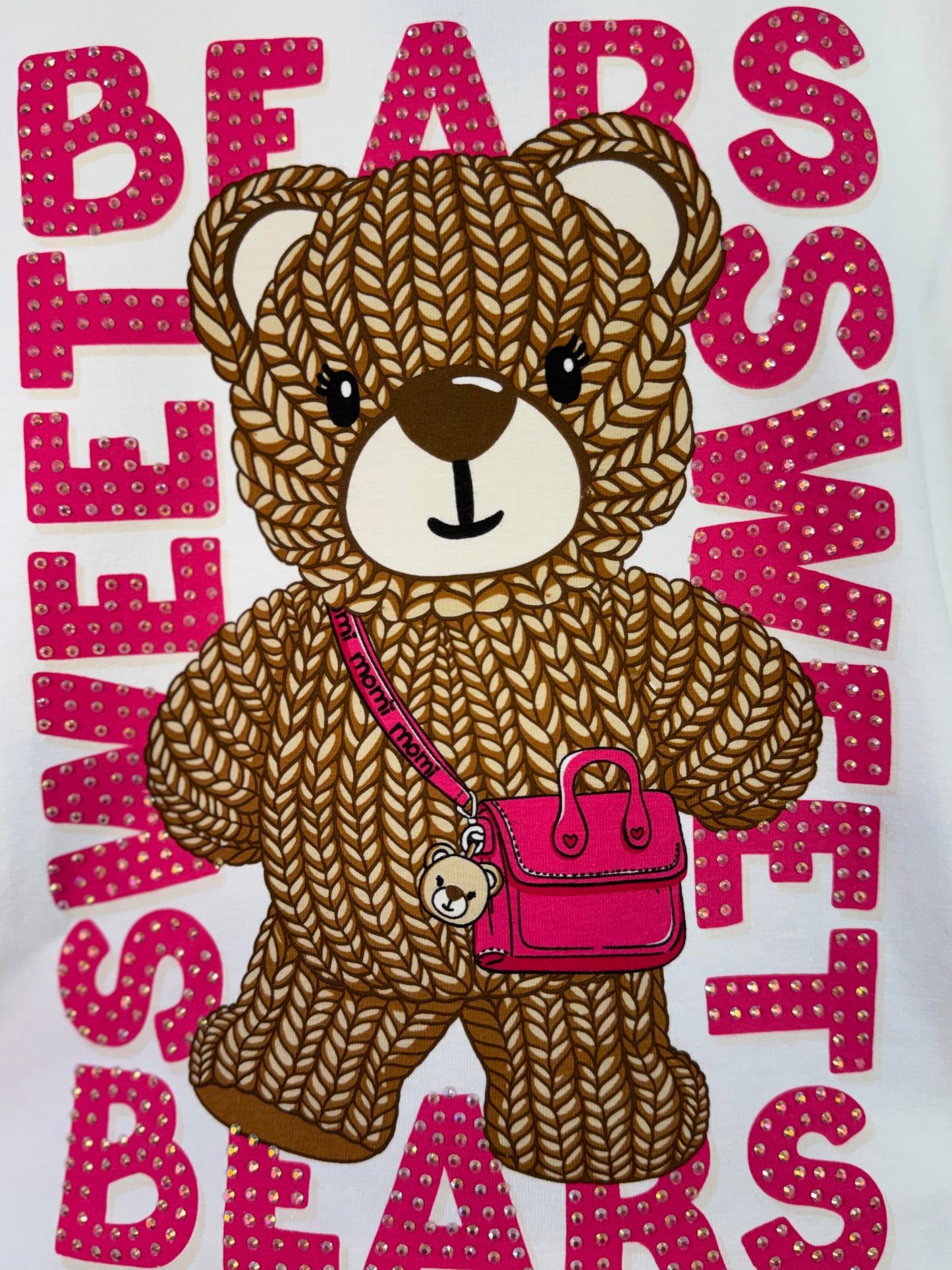Conjunto Infantil Blusa Bears Sweets e Legging Estampa Bears - Momi