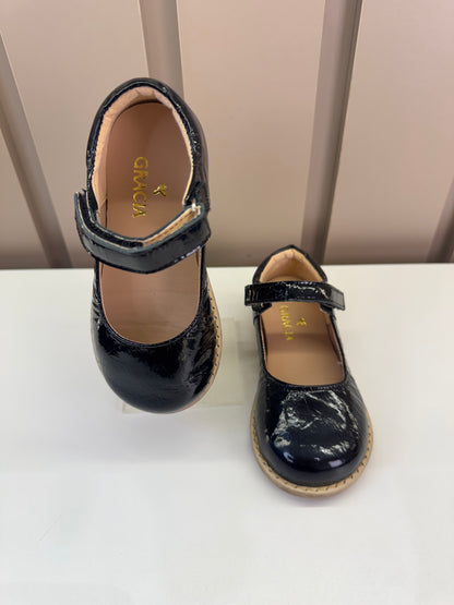 Sapatilha Infantil Mariah Retrô Preta - Gracia