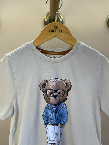 Camiseta Infantil Algodão Teddy Faria Linho - Dame