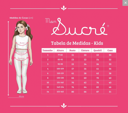 Vestido Infantil Trapézio Flores e Babado Rosa - Mon Sucré