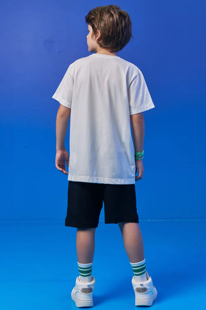 Camiseta Infantil Robô Craft - Little Johnny