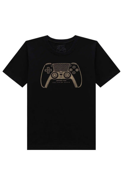 Camiseta Infantil Game Control - Little Johnny