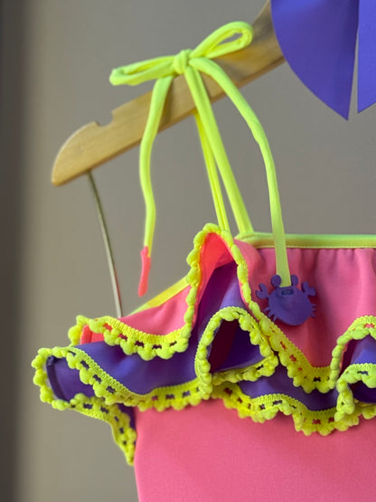 Maiô Infantil Júlia Zig Zag - Siri Kids