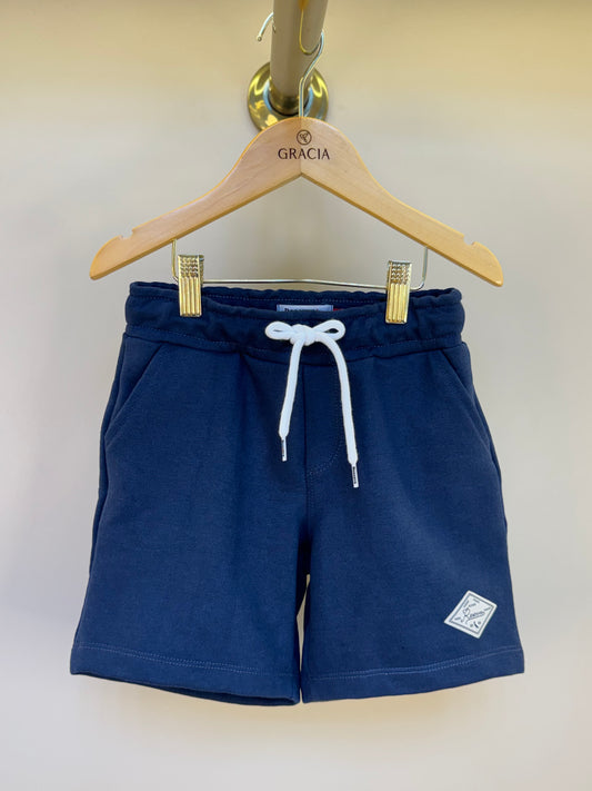 Bermuda Infantil Moletom Street  Marinho - Reserva Mini