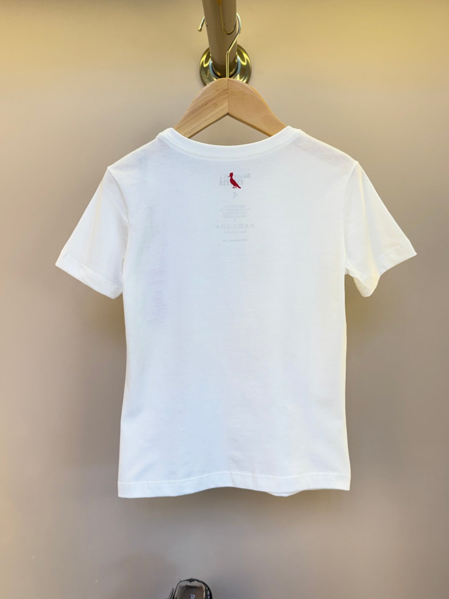 Camiseta Infantil Algodão Score Off White - Reserva Mini