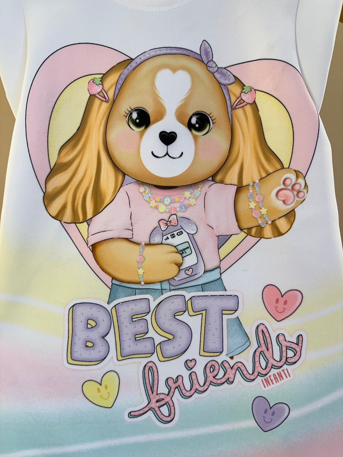 Vestido Infantil Dog Best Friend - Infanti