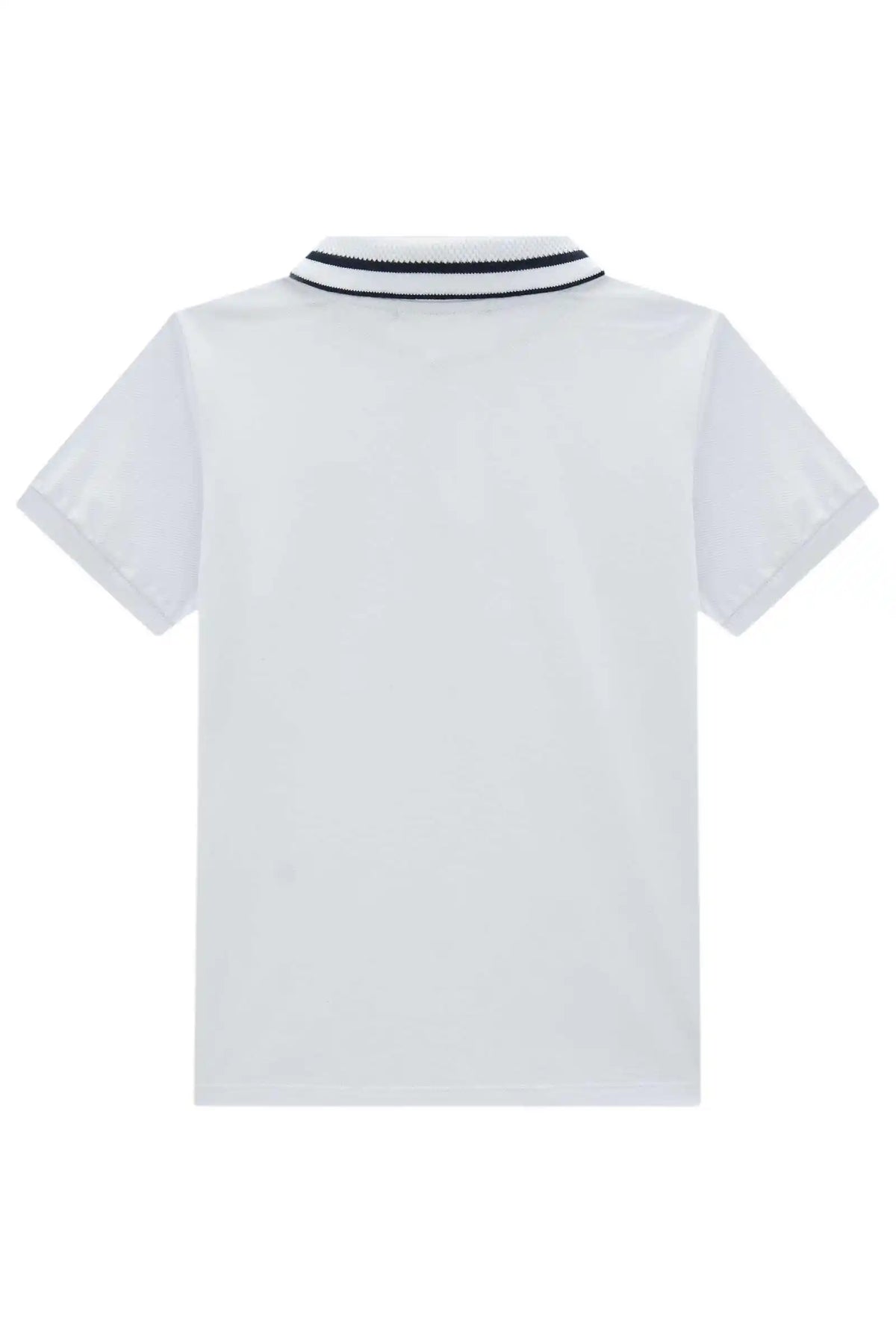 Camisa Polo Piquet Johnny Branco - Little Johnny