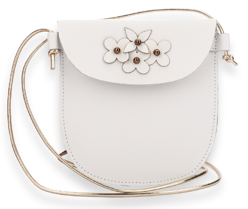 Bolsa Infantil Jardim Branca - Petit Cheval