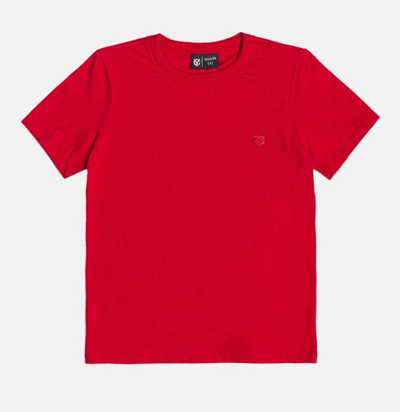 T - Shirts Infantil Vermelha - Youccie