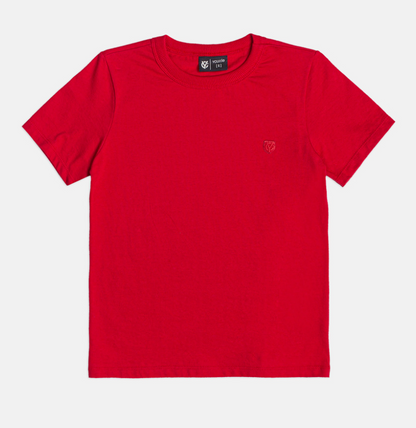 Camiseta Infantil Essentials Vermelha - Youccie