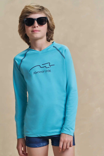 Conjunto Infantil Blusa Manga Longa Solar e Sunga Aquarius - Little Johnny
