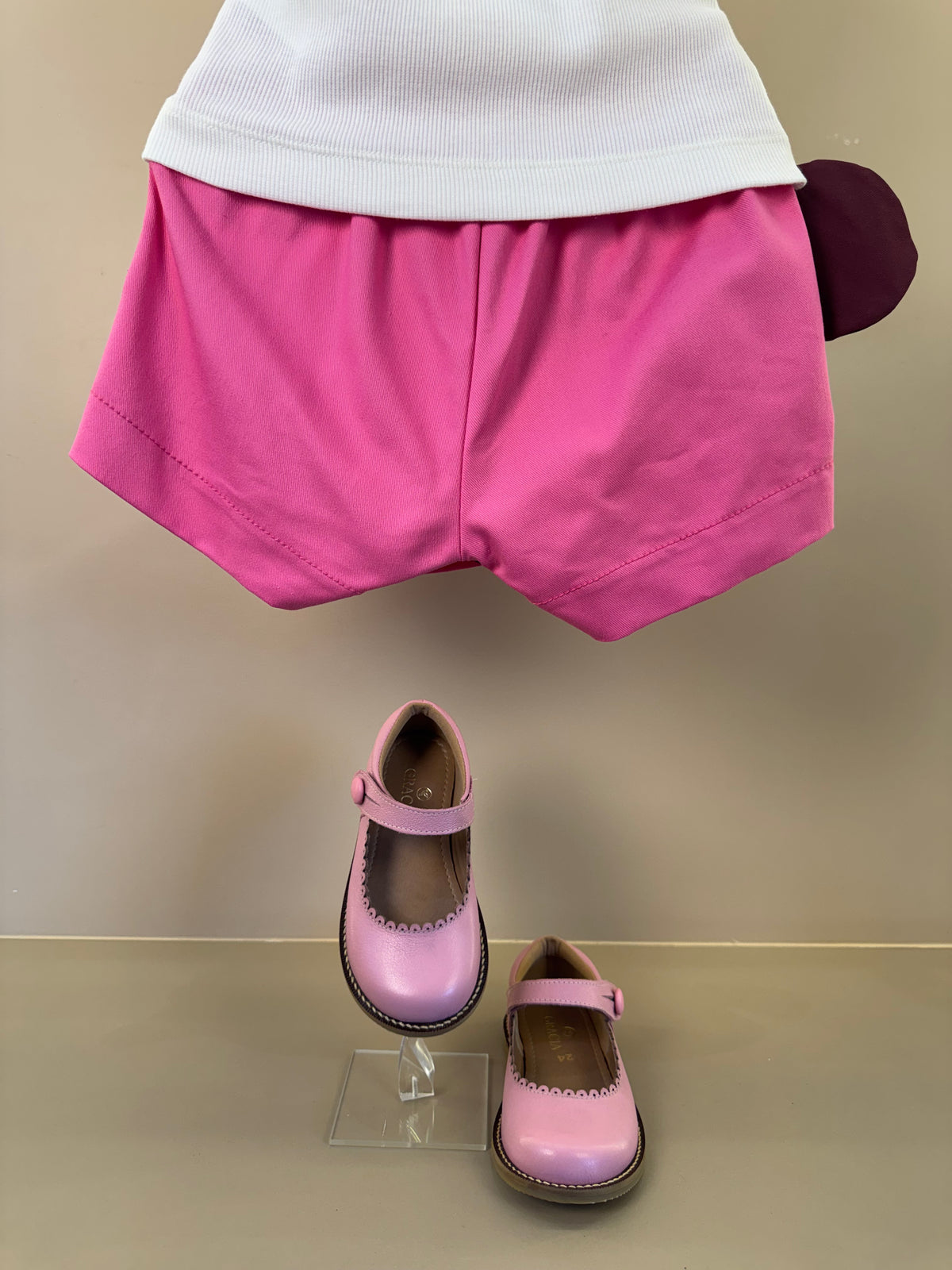 Conjunto Infantil Blusa e Shorts Saia Minnie Mouse - Animê