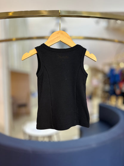 Conjunto Infantil Blusa Laço Bordado e Saia-shorts Lacinhos - Pituchinhus