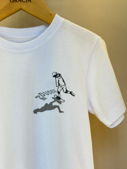 Camiseta Infantil Algodão Skate - Dudes