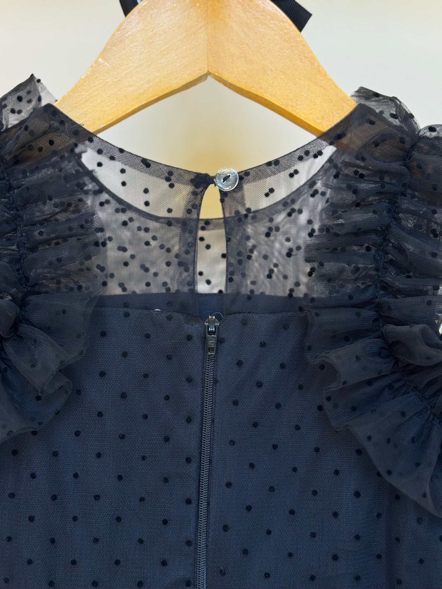 Vestido Infantil Tule Preto - Petit Cherie