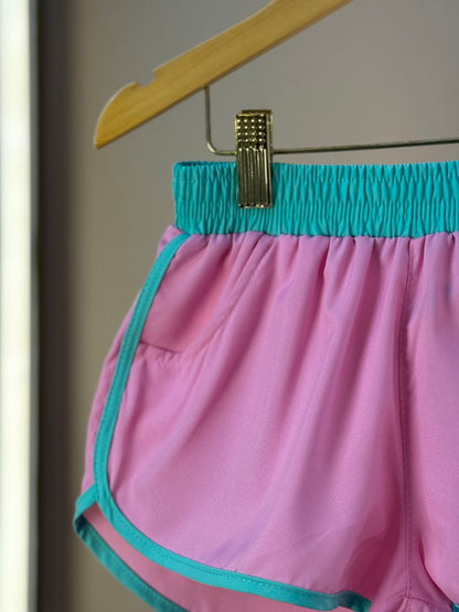 Shorts Infantil Letícia Rosa Claro -  Siri Kids