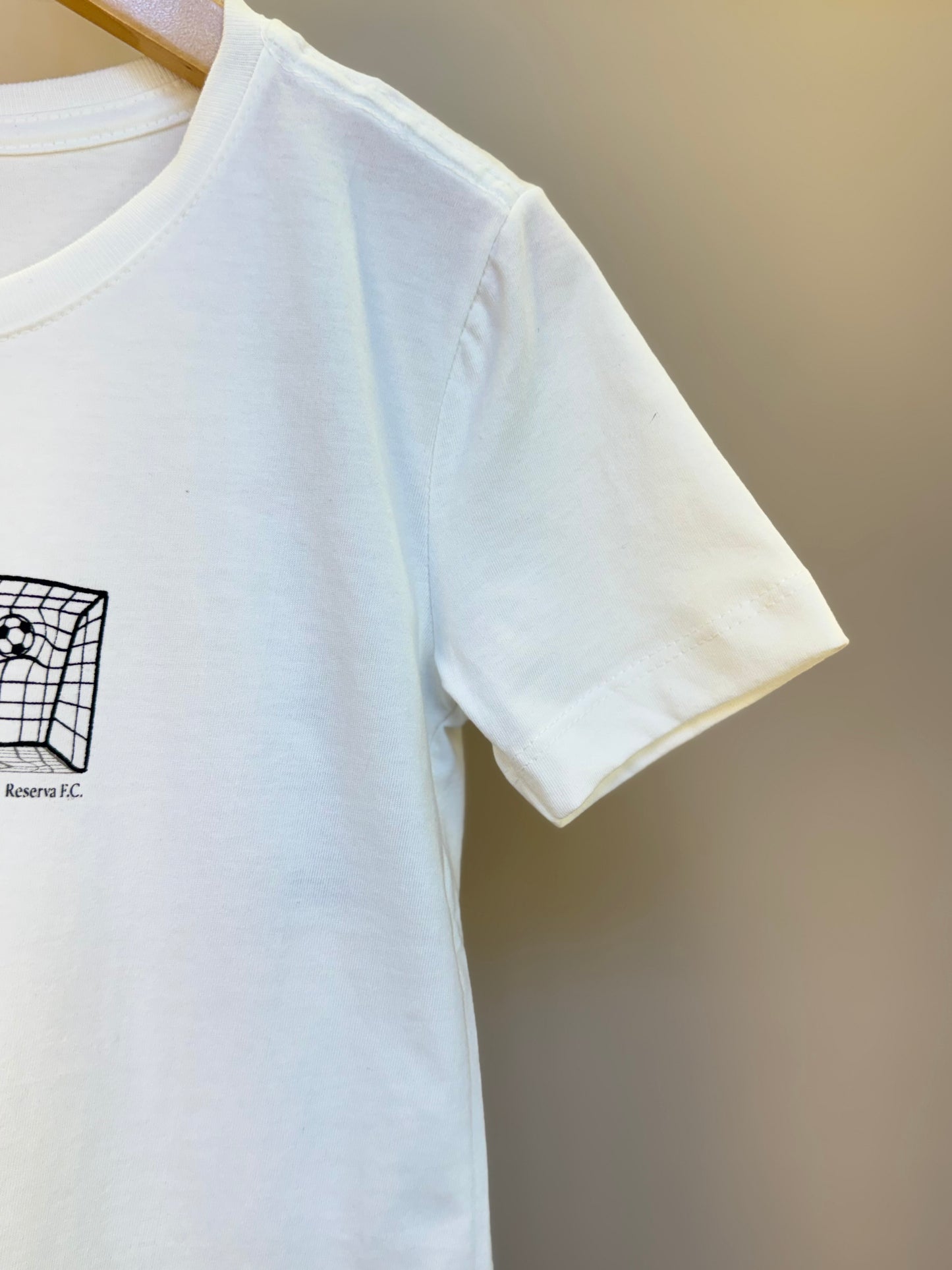 Camiseta Infantil Algodão Score Off White - Reserva Mini