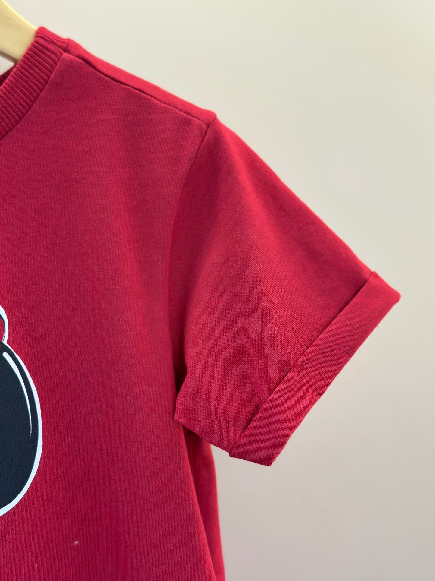 Vestido Infantil Minnie Mouse Vermelho Berry - Animê
