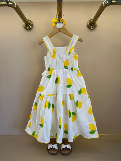 Vestido Infantil Limão Soleil - Animê