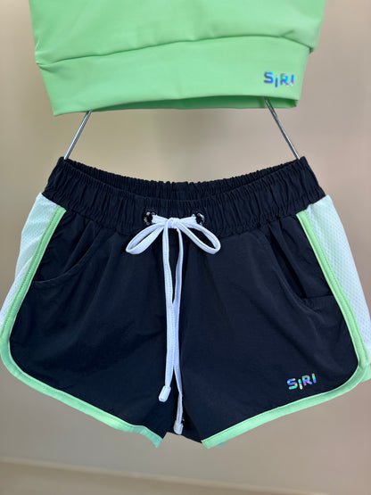 Conjunto Infantil Top Sara Maxxi Conexão e Short Infantil Lorena Eclética Conexão - Siri Sport