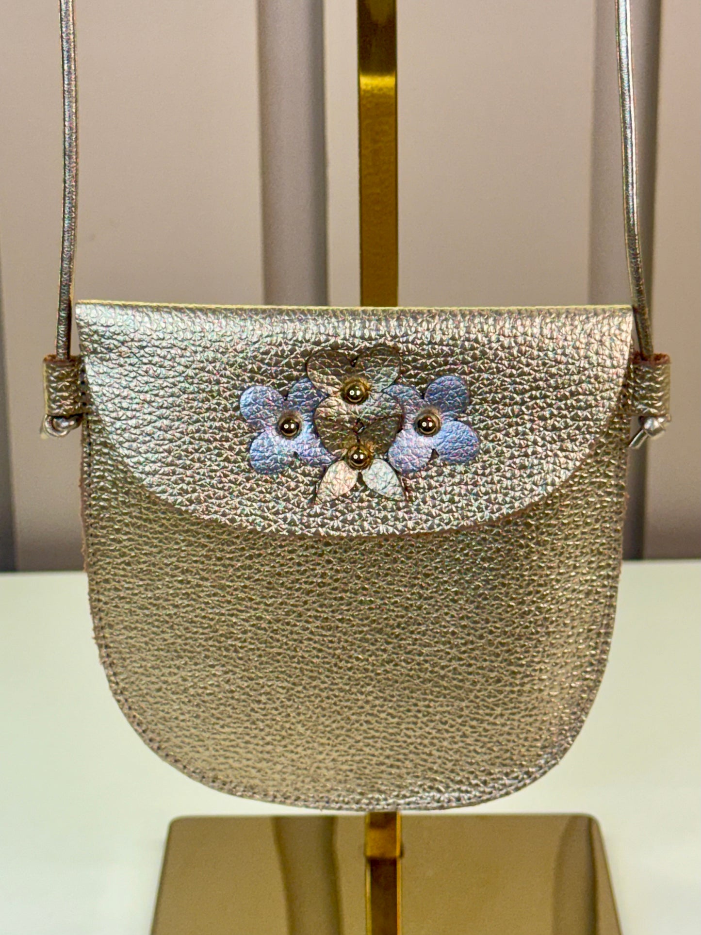 Bolsa Infantil Couro Jardim Dore - Petit Cheval