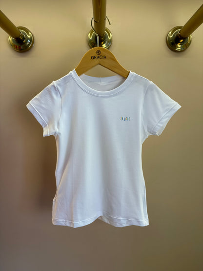 Blusa Infantil Maria New Trip Oncinha Branco - Siri Sport