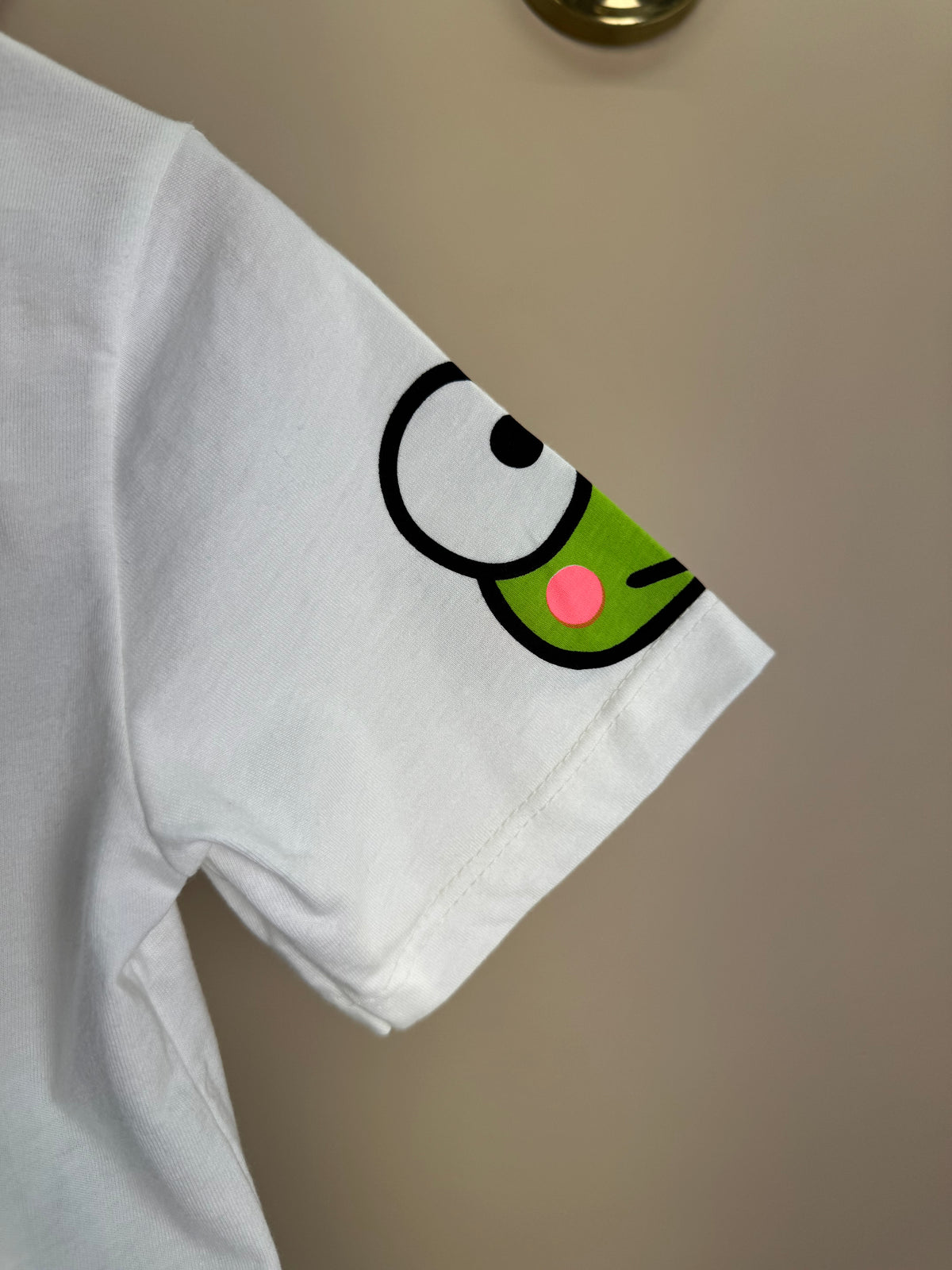 Conjunto Infantil Blusa Hello Kitty e Shorts Verde - Momi