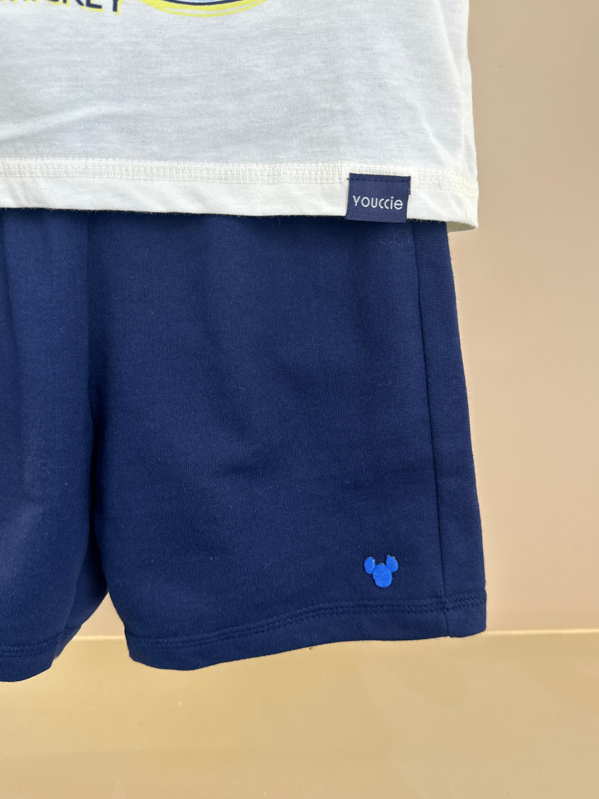 Conjunto Infantil T - Shirt Mickey Mouse e Bermuda - Youccie