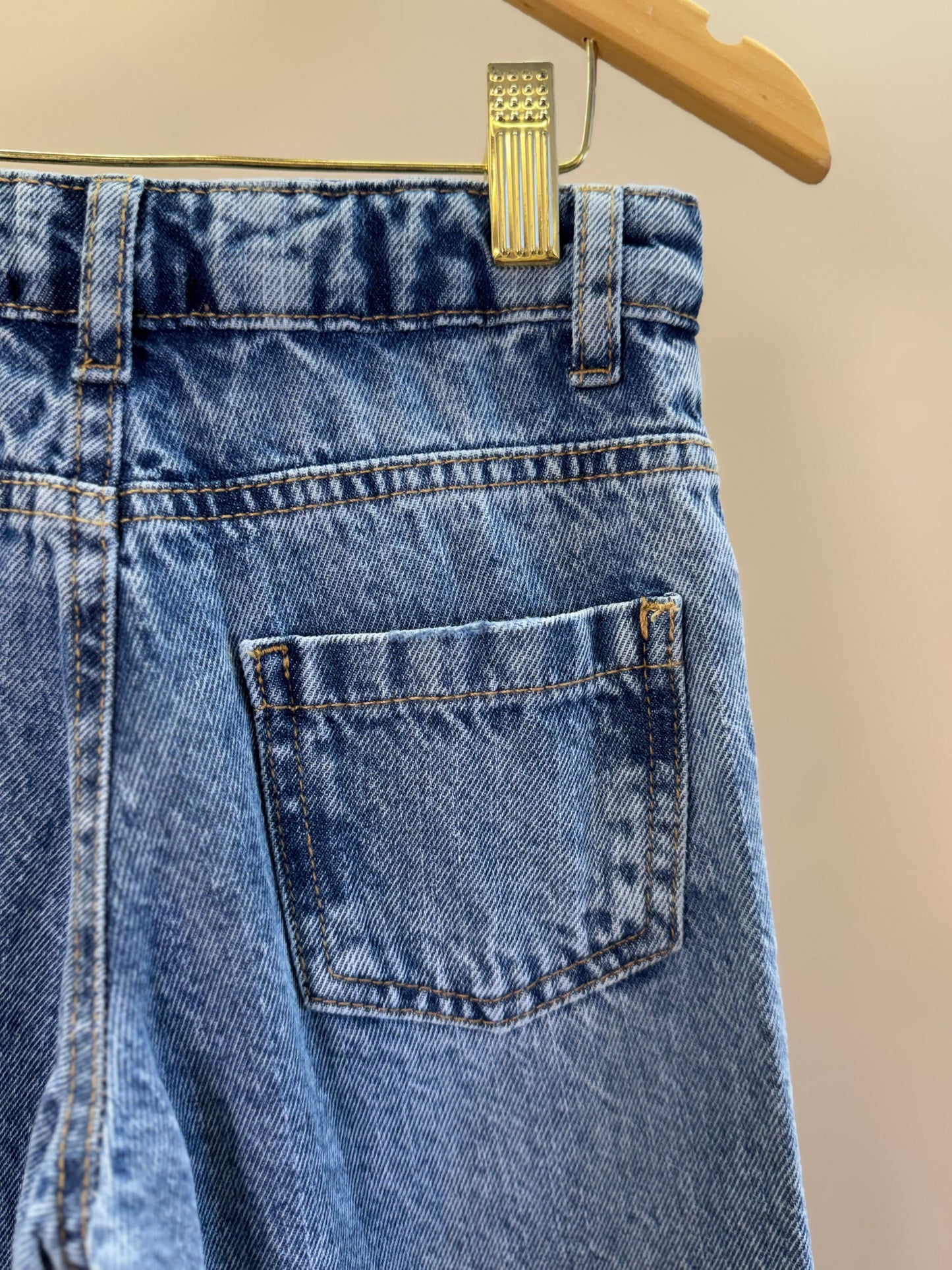 Calça Jeans Infantil Algodão Essential - Petit Cherie
