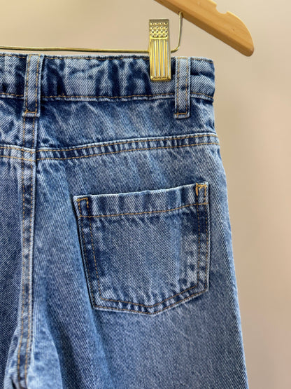Calça Jeans Infantil Algodão Essential - Petit Cherie