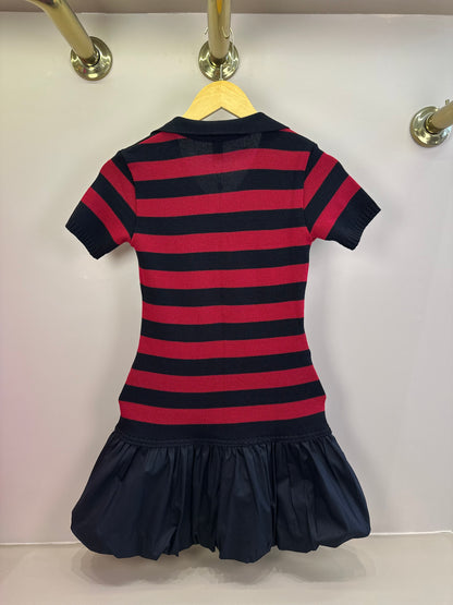 Vestido Teen Polo Tricô Balonê - Two In