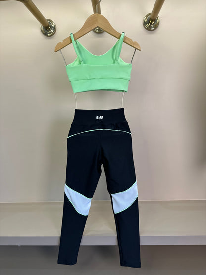 Conjunto Infantil Top Sara Maxxi Conexão e Legging Isis Trilobal Conexão - Siri Sport