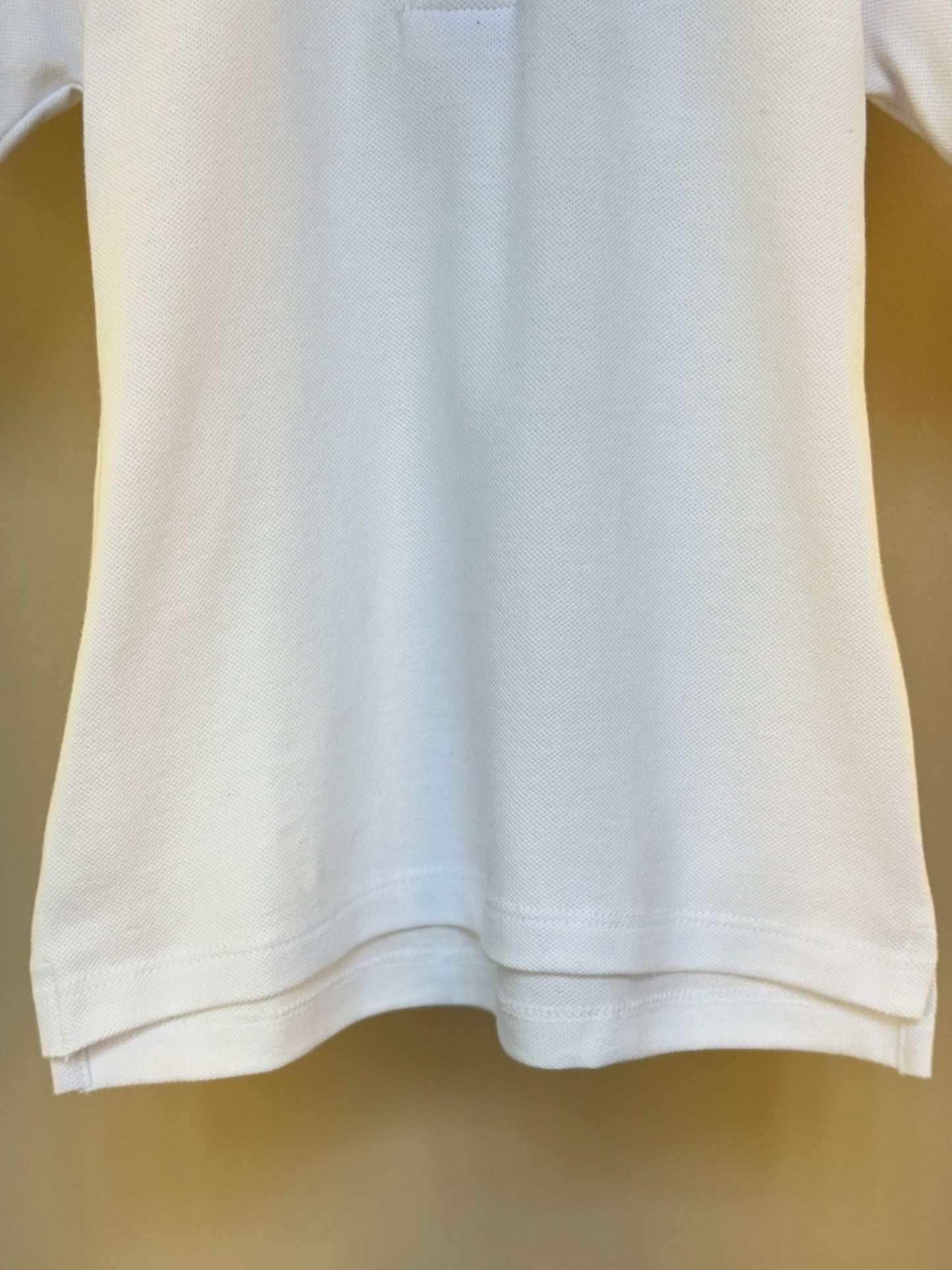 Polo Infantil Piquet Branco - Dudes
