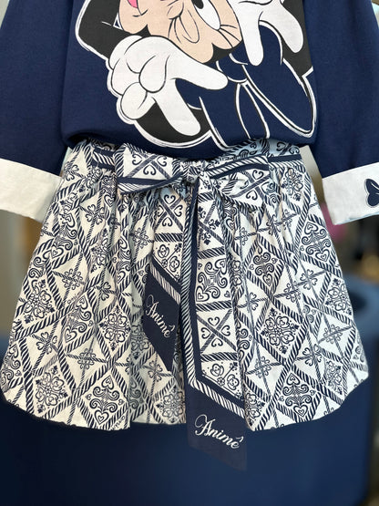Casaco Infantil Moletom Minnie com Gola - Animê