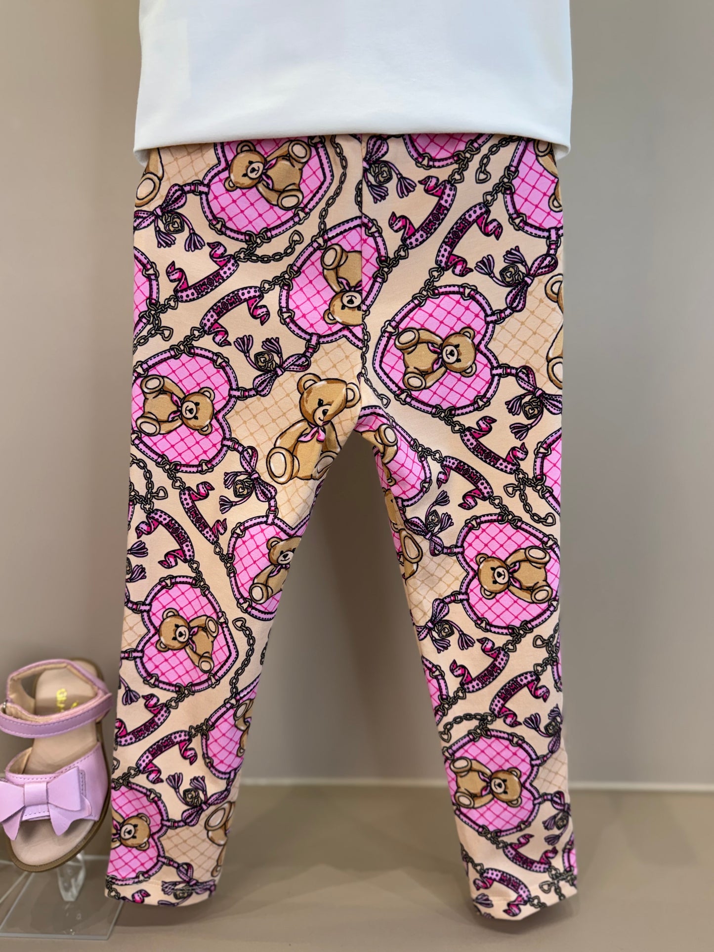 Conjunto Infantil Blusa Besties for Life e Calça Legging Ursinhas - Momi
