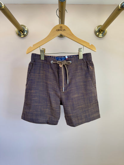 Bermuda Infantil Giron Cordão Caramelo - Dudes