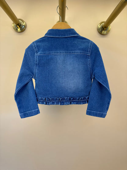 Jaqueta Infantil Ursinho Jeans - Gabriela Aquarela