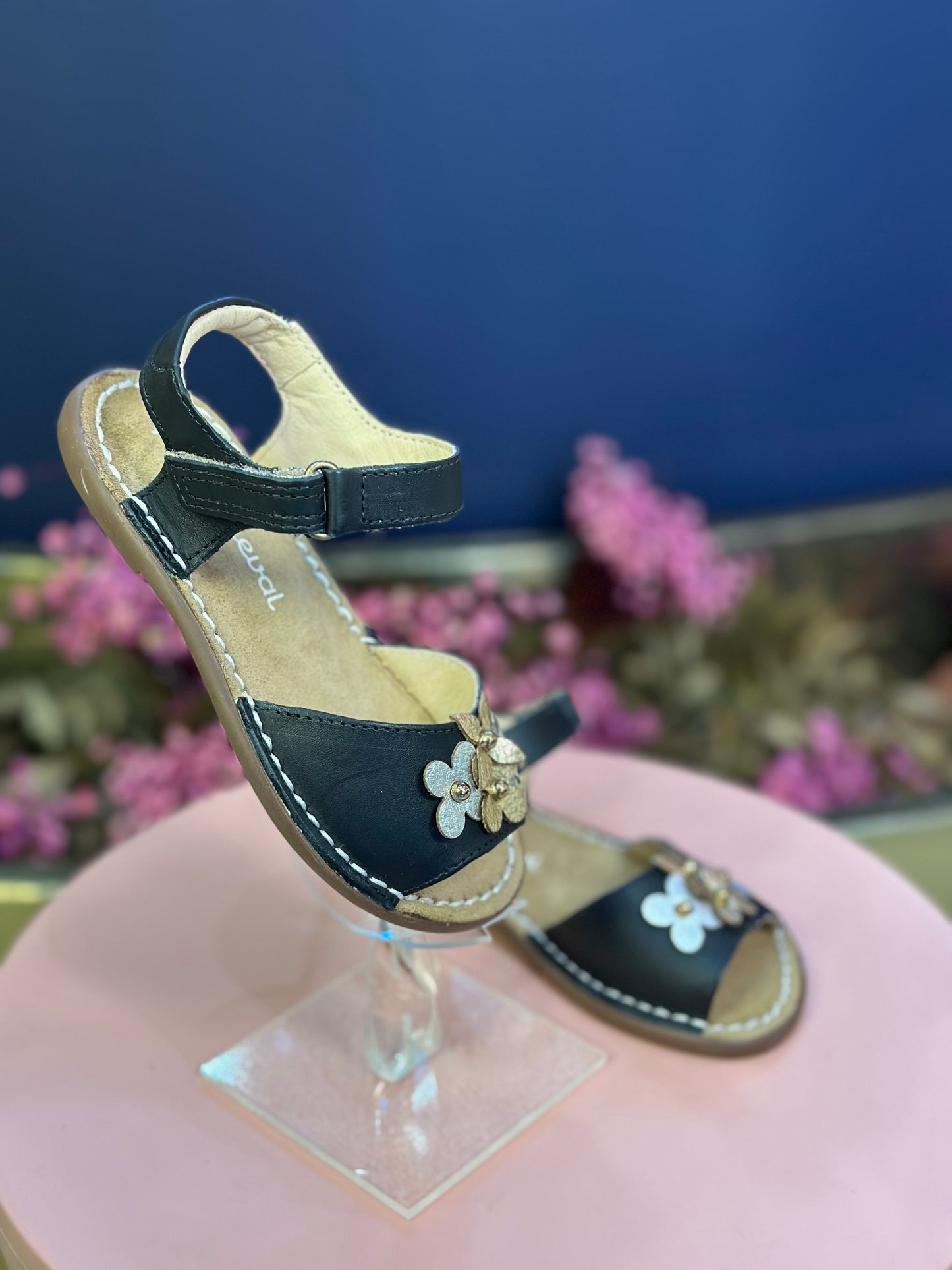 Sandália Infantil Jardim Noir - Petit Cheval