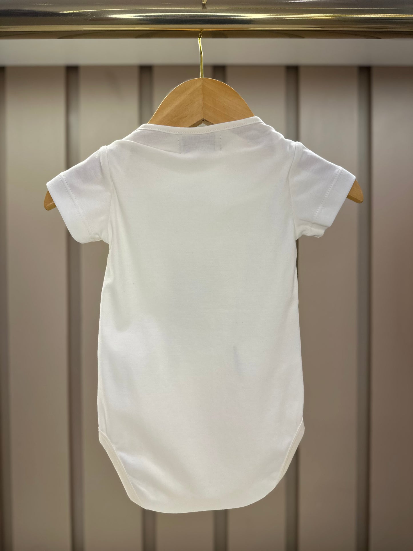 Body Bebê Algodão Pima Off White - Dame
