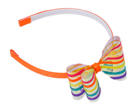 Arquinho Infantil Nina Listrado - Siri Kids