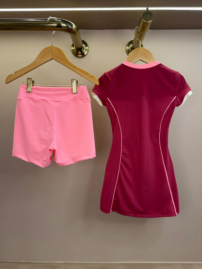 Vestido Infantil Laura Brincadeira Romã - Siri Sport