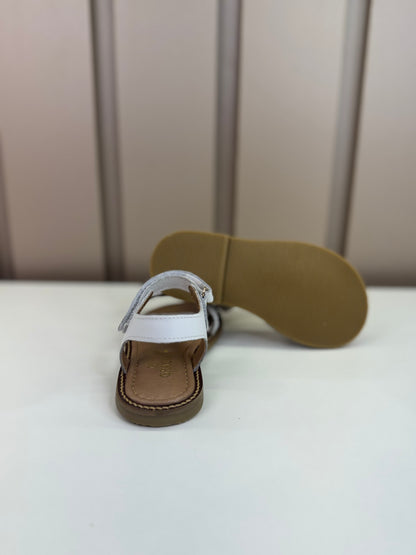 Sandália Infantil Valentina Branca - Gracia