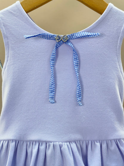 Conjunto Infantil Blusa Detalhe Laço e Shorts Aplicação de Crochê - Luluzinha