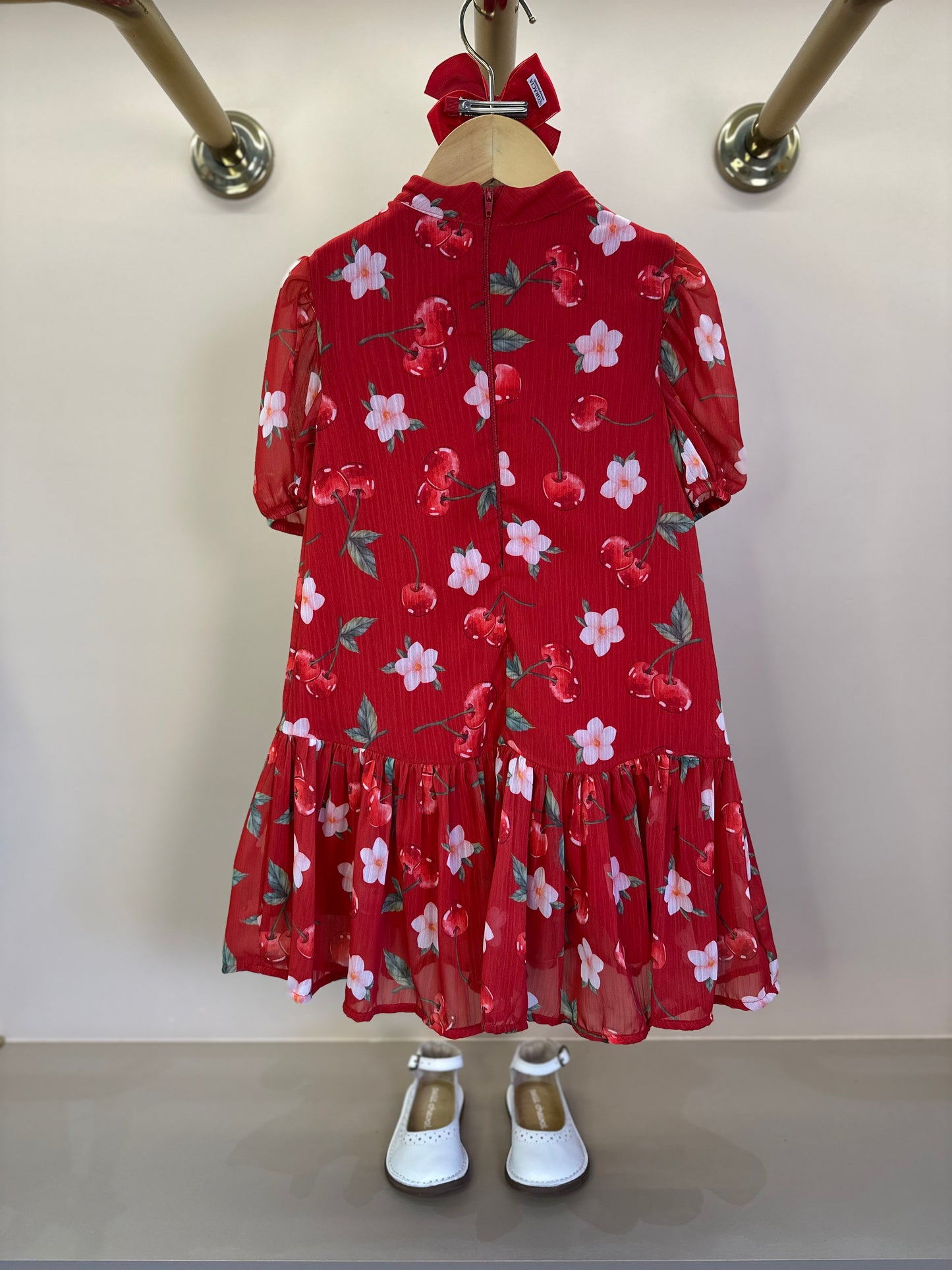 Vestido Infantil Vestido Luluzinha Festa Vestido Infantil Rodado