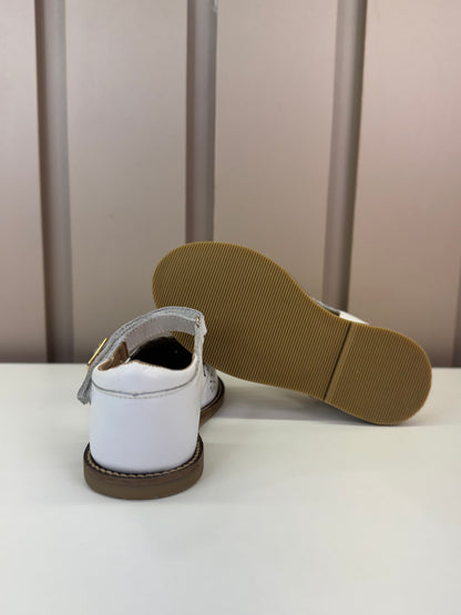 Sandália Infantil Crystall Branco - Gracia