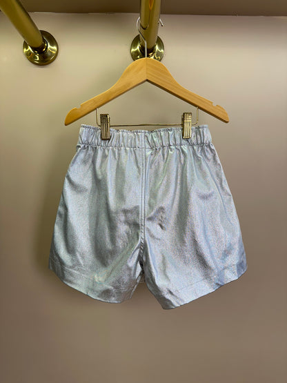 Shorts Infantil Bengaline Metalizado - Momi