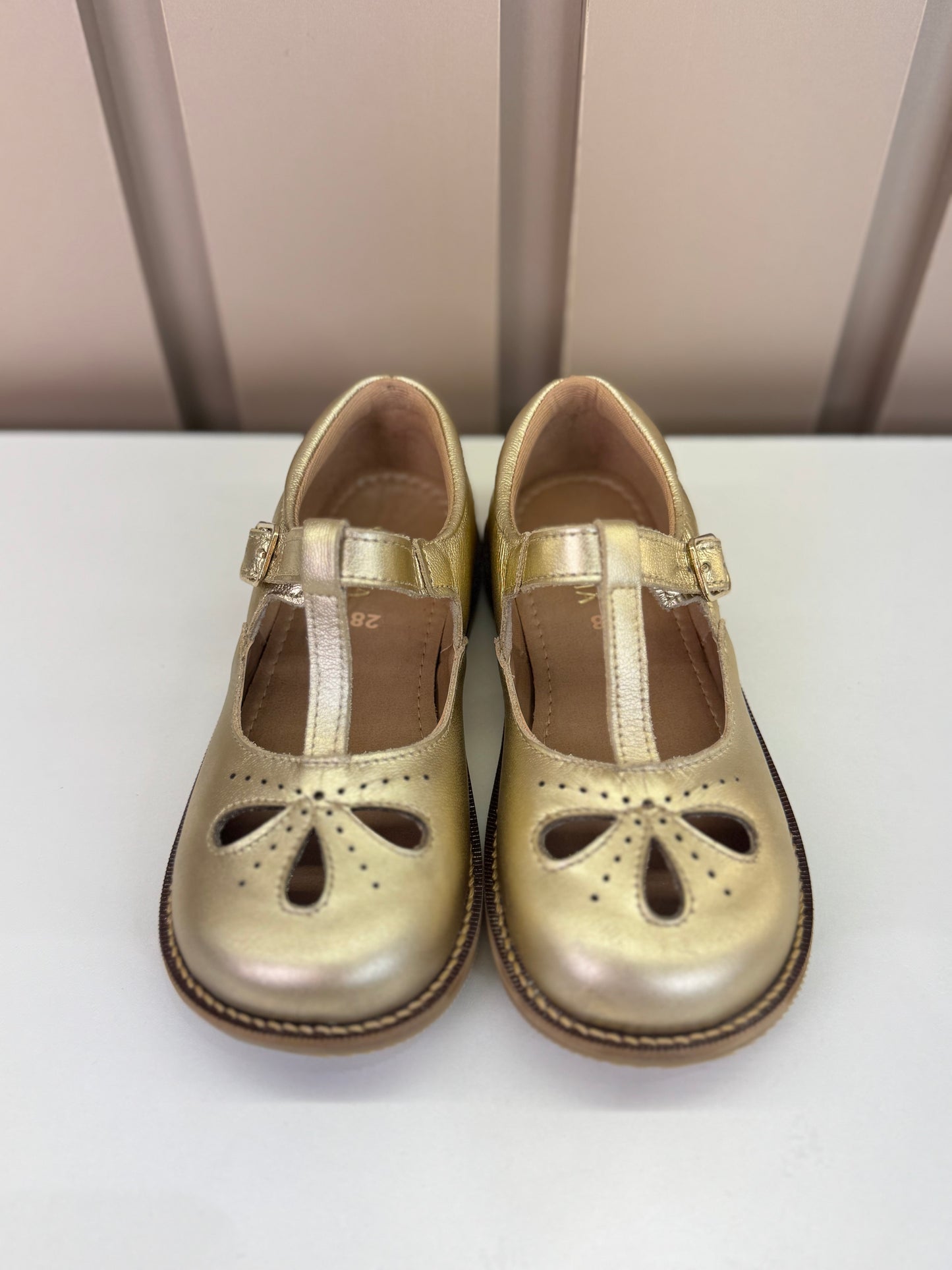 Sapato Infantil Antônia Dourado - Gracia