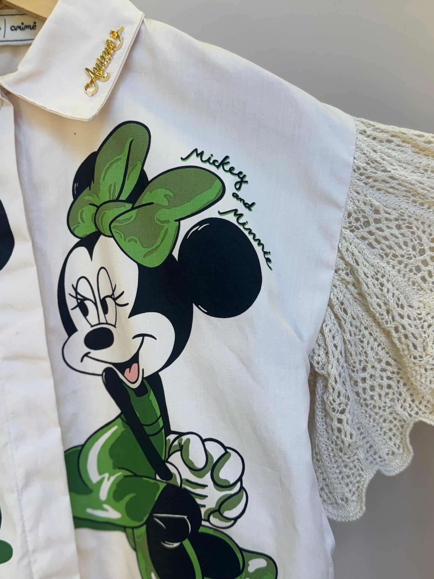 Camisa Infantil Disney com Tricot - Animê