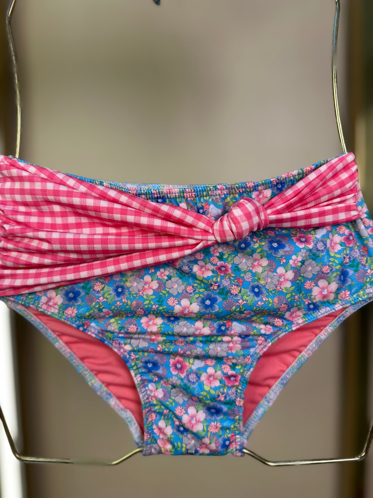 Biquíni Infantil Babado Floral - L'été