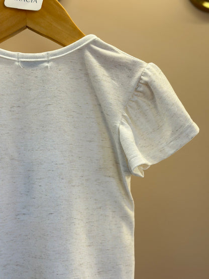 Blusa Infantil Malha Comfy Cachorrinha Cute Bege Claro - Infanti